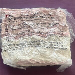 Laura Ashley Pink and White Heated Blanket